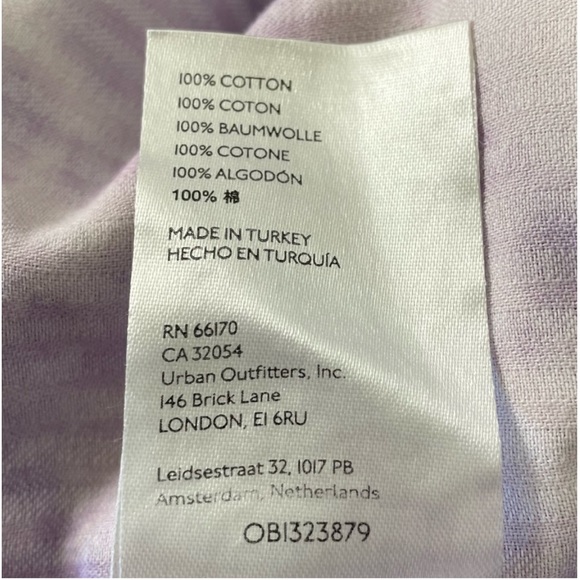 Free People Corduroy Tie Dye Reese Pitched Straight Cord Pants Purple - Picture 11 of 15